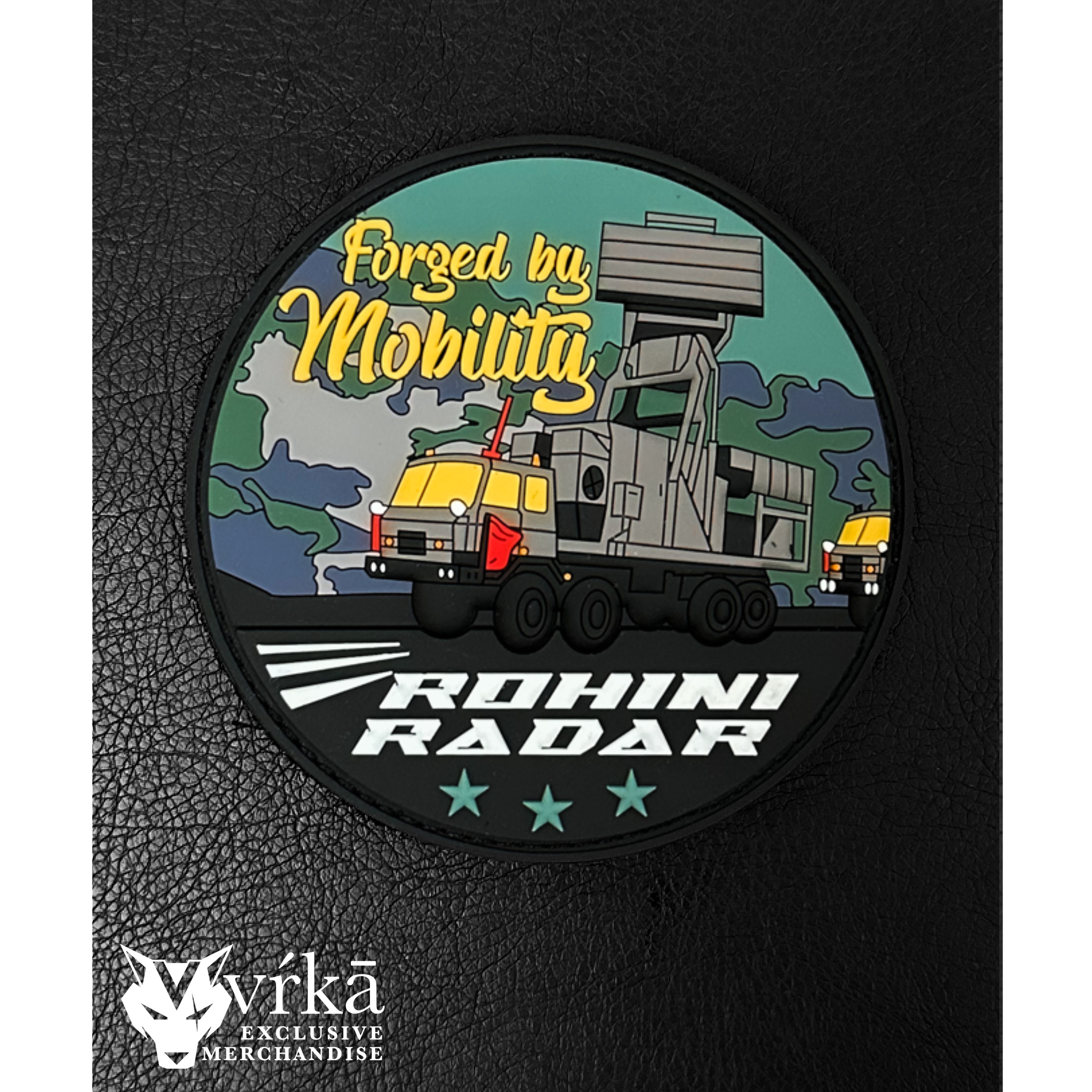 Featured image for “Rohini Radar : Forged by Mobility PVC Patch”