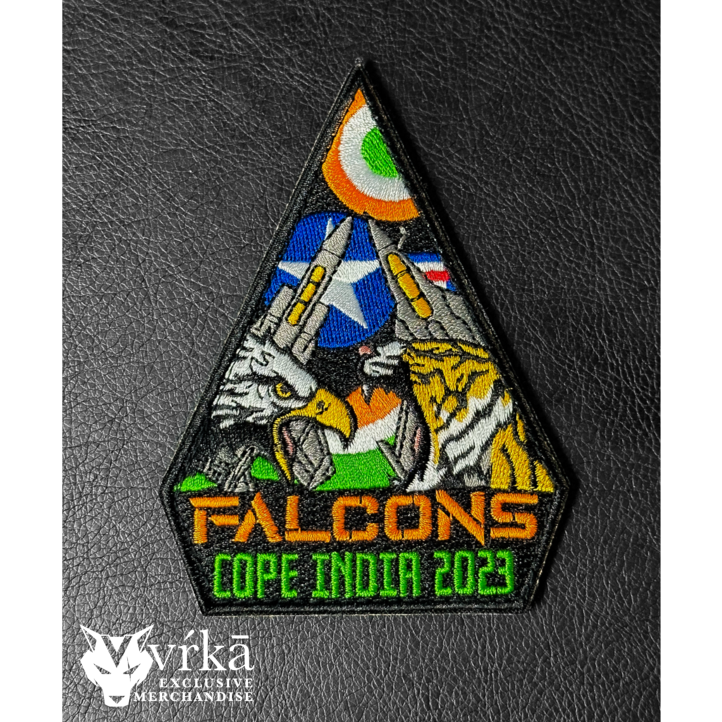 Exercise Cope India 2023 : Falcons patch | Vŕkā